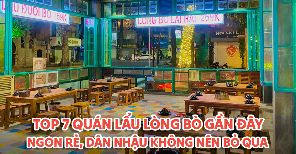 quán lẩu lòng bò gần đây